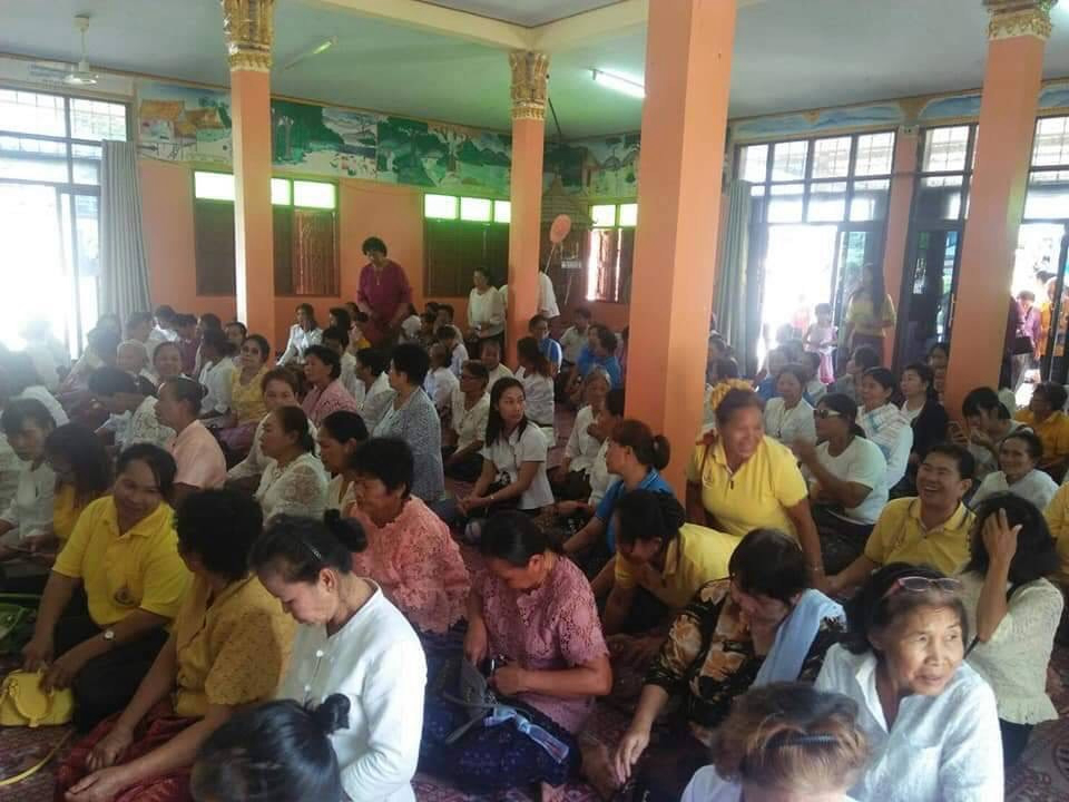 ภาพร่วมพิธีกรรมวัดโพธิ์ขุมดิน