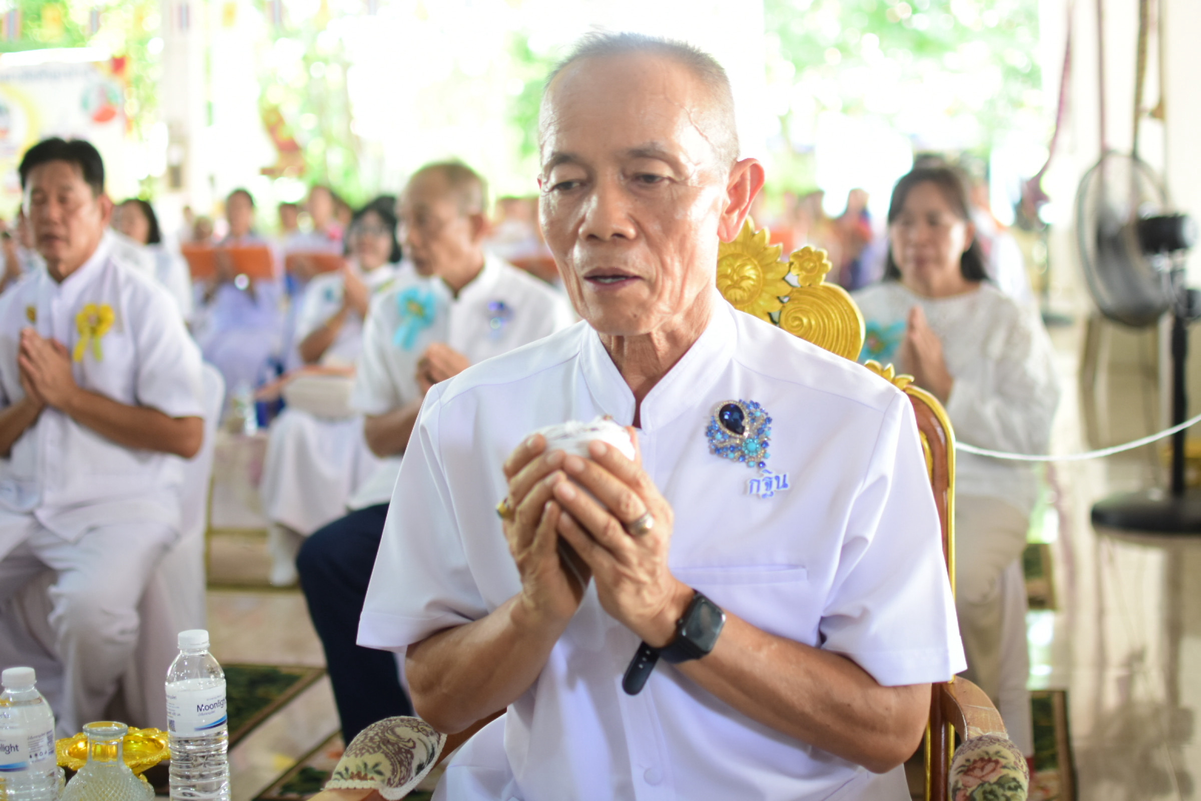 ภาพร่วมพิธีกรรมศูนย์ปฏิบัติธรรมประทุมทอง