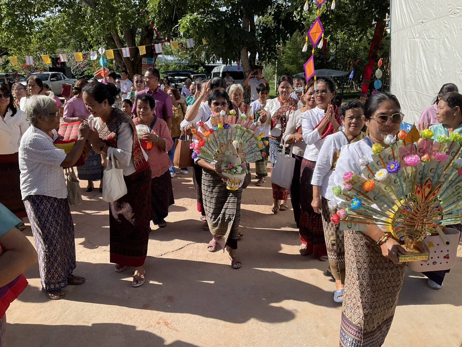 ภาพร่วมพิธีกรรมวัดนันทาราม