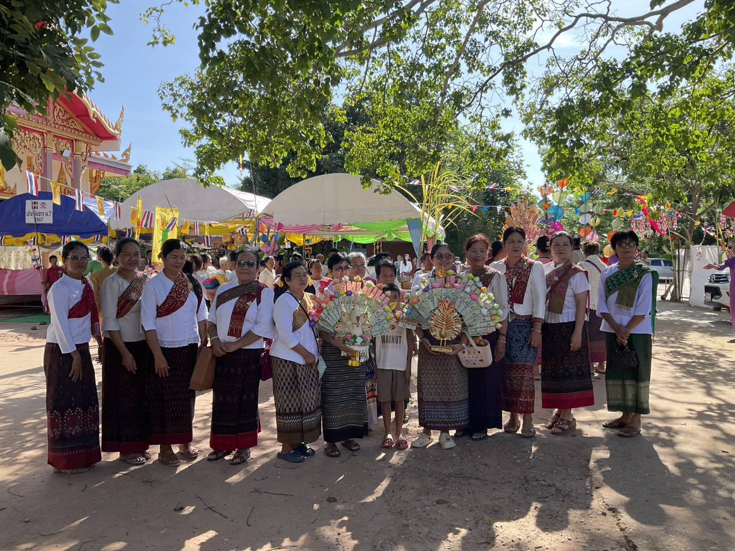 ภาพร่วมพิธีกรรมวัดนันทาราม