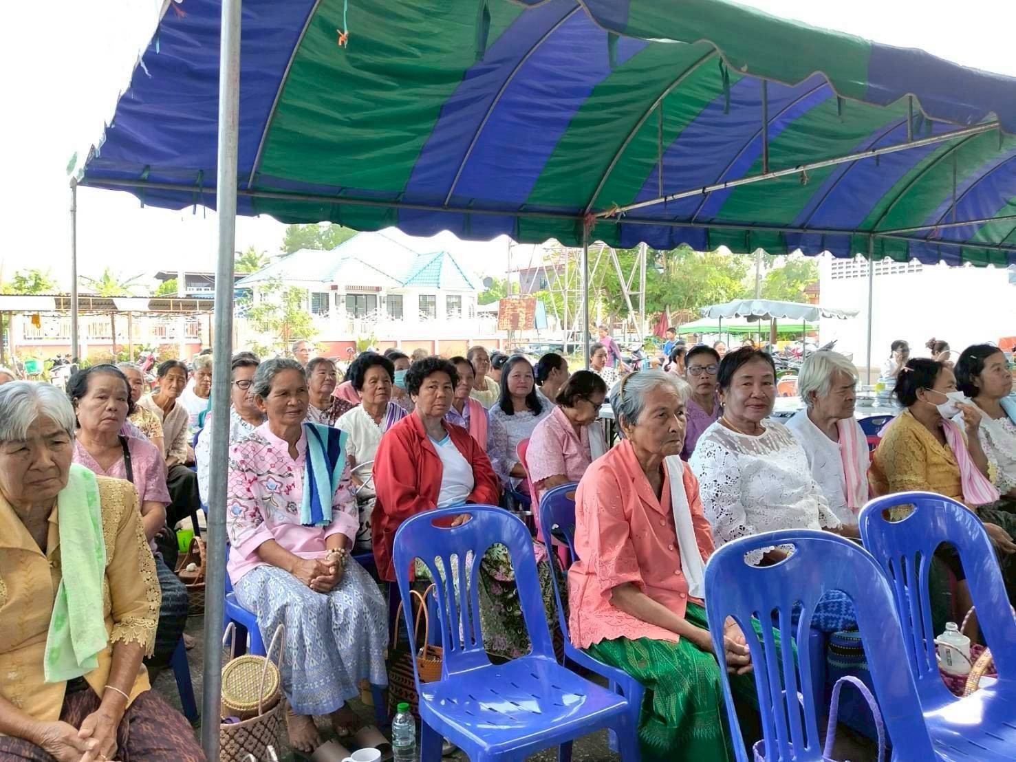 ภาพร่วมพิธีกรรมวัดป่าสามัคคีธรรม