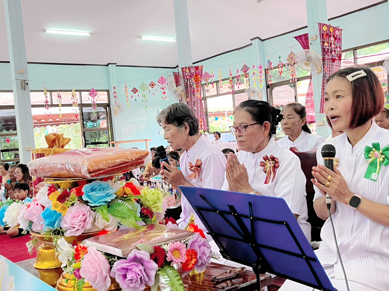 ภาพกล่าวคำถวายกฐินวัดป่าค้อสุทธาราม