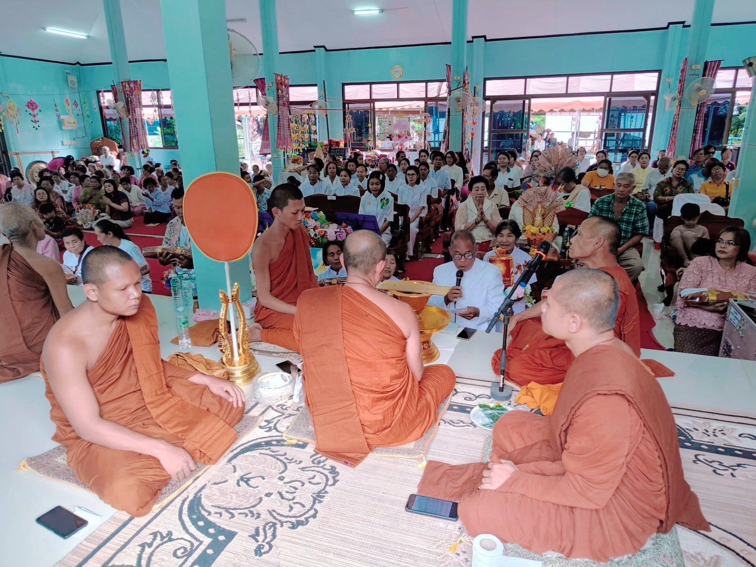 ภาพร่วมพิธีกรรมวัดป่าค้อสุทธาราม