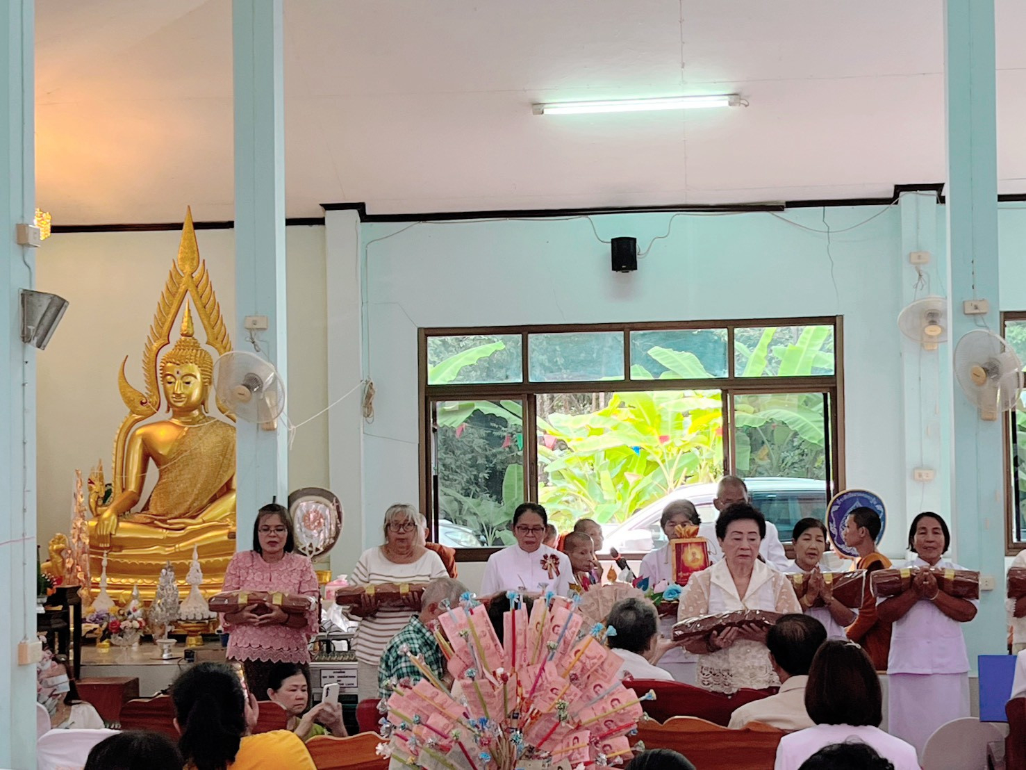 ภาพร่วมพิธีกรรมวัดป่าค้อสุทธาราม