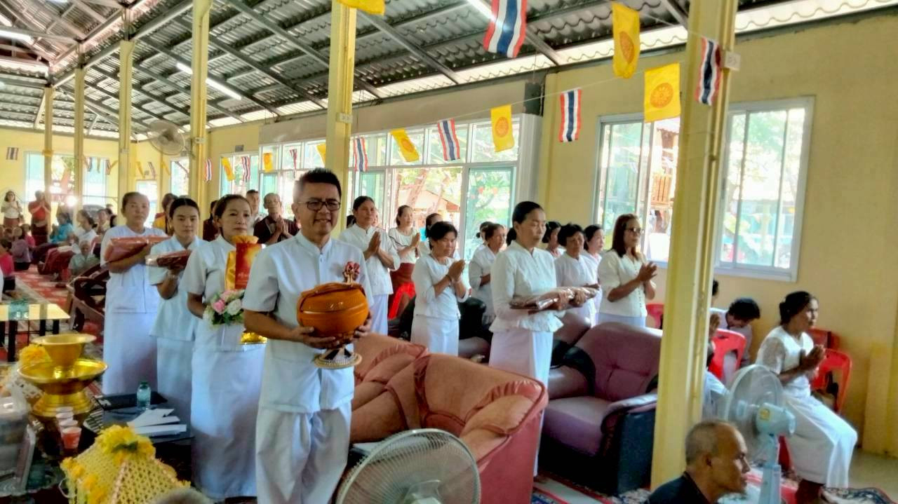 ภาพร่วมพิธีกรรมวัดชนบำรุง