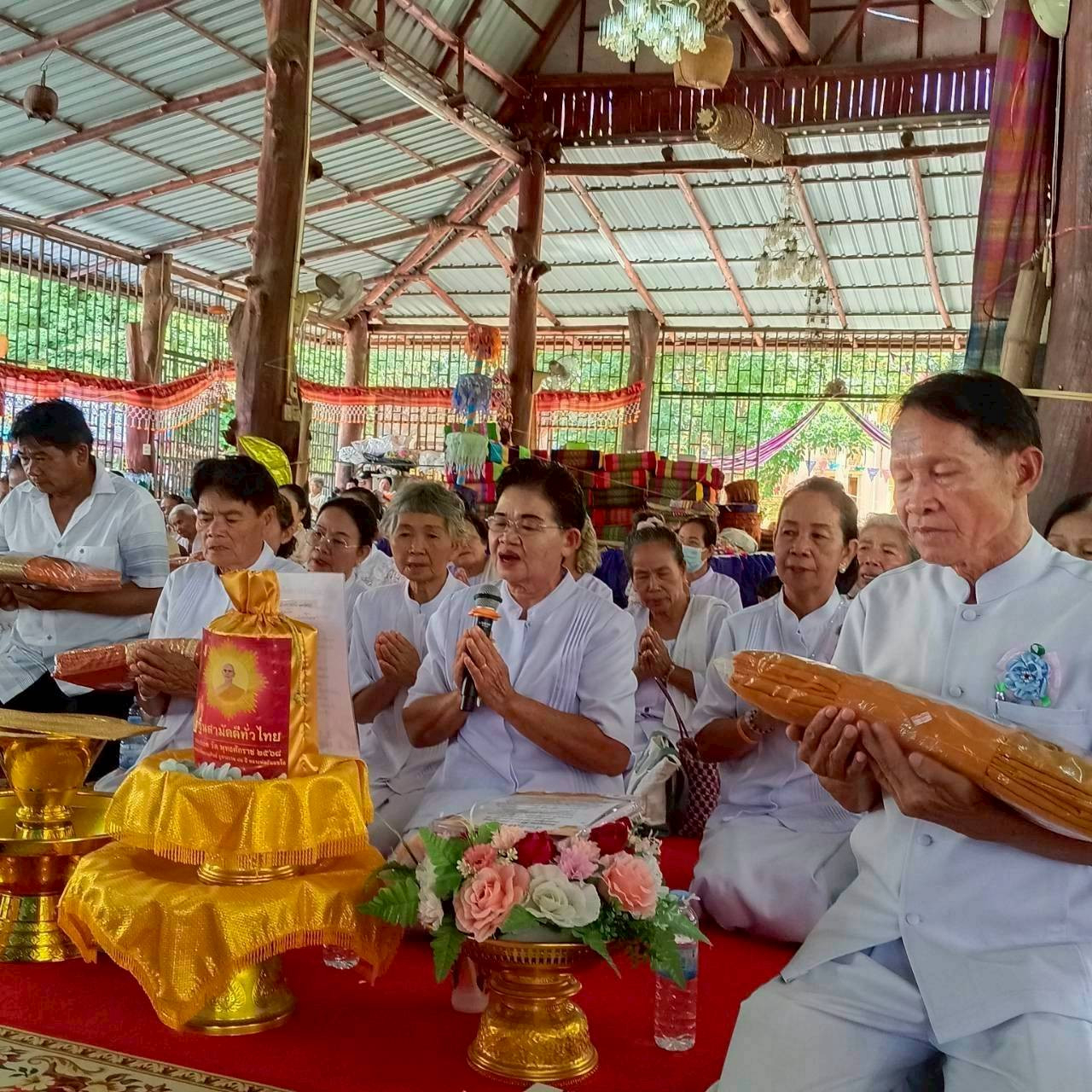 ภาพกล่าวคำถวายกฐินวัดธรรมิการาม