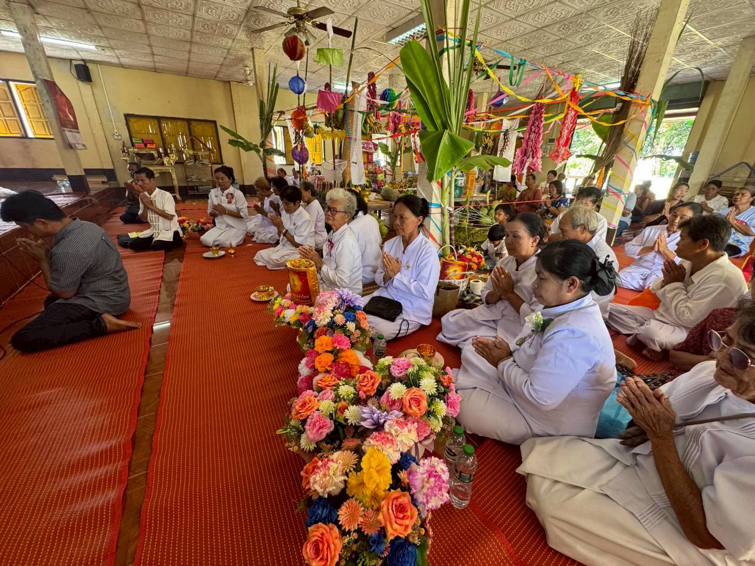 ภาพร่วมพิธีกรรมวัดวังเย็น