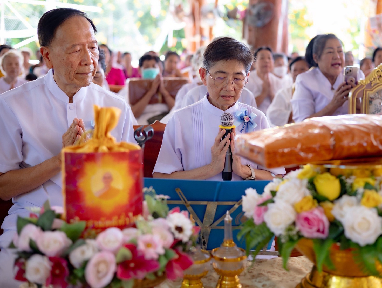 ภาพกล่าวคำถวายกฐินวัดหัวหิน
