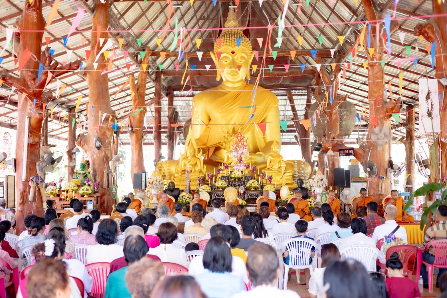 ภาพร่วมพิธีกรรมวัดหัวหิน