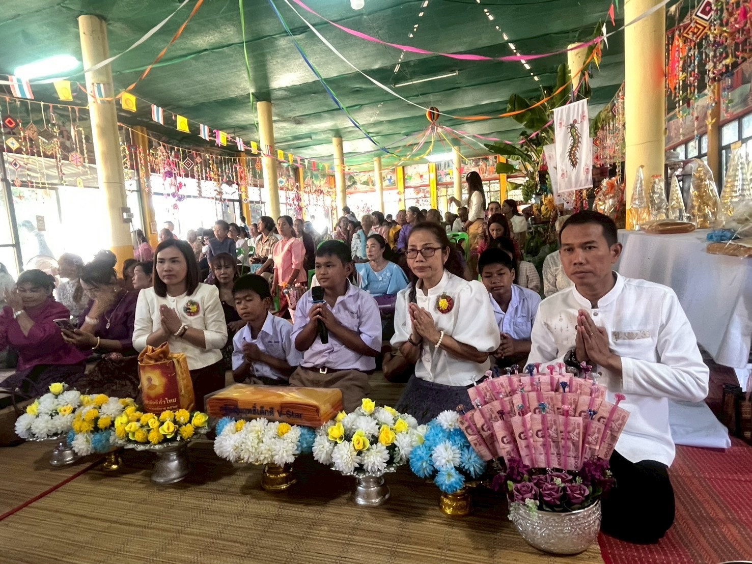 ภาพกล่าวคำถวายกฐินวัดสุดาราษฏร์วราราม