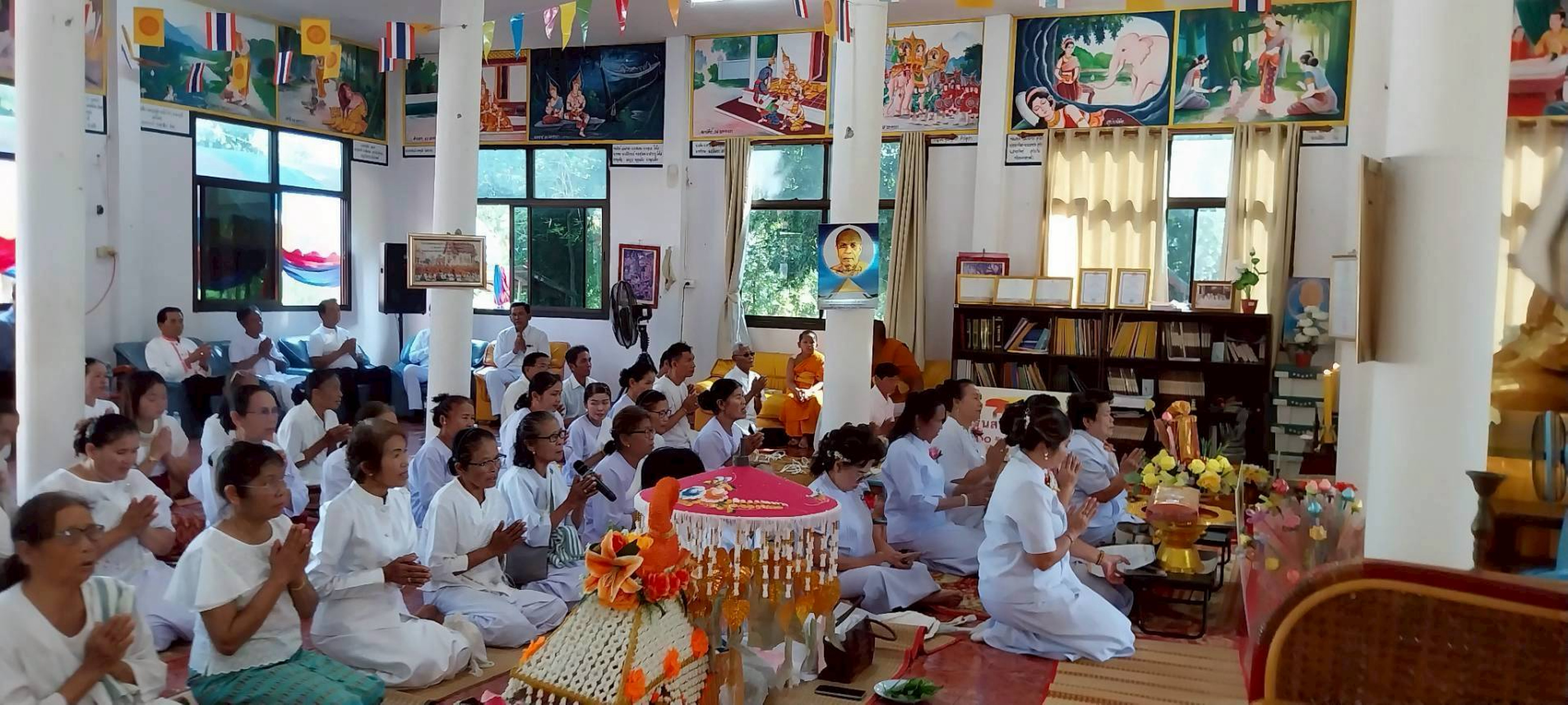 ภาพร่วมพิธีกรรมวัดสะอาด