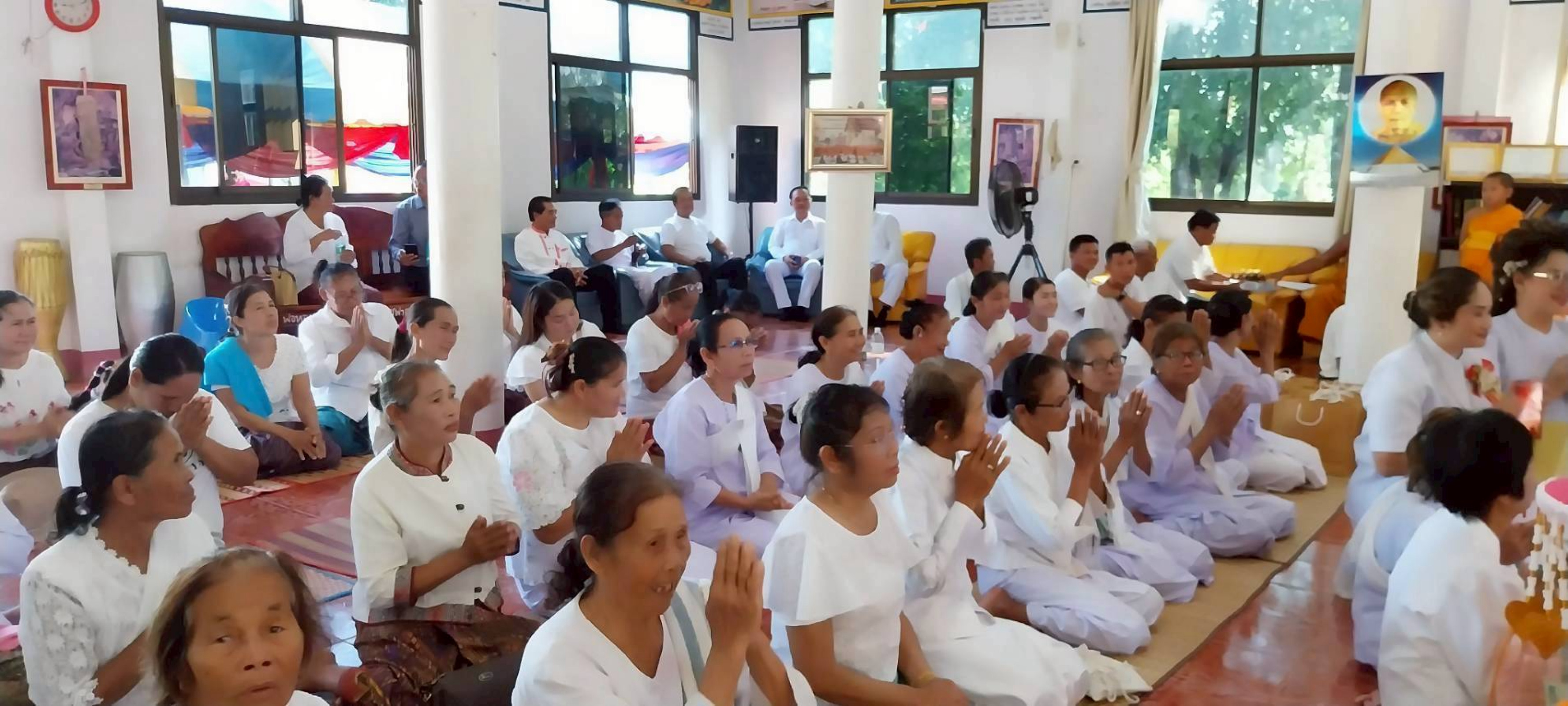 ภาพร่วมพิธีกรรมวัดสะอาด