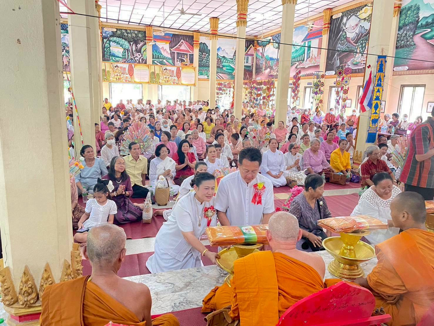 ภาพร่วมพิธีกรรมวัดป่ามิ่งเมือง