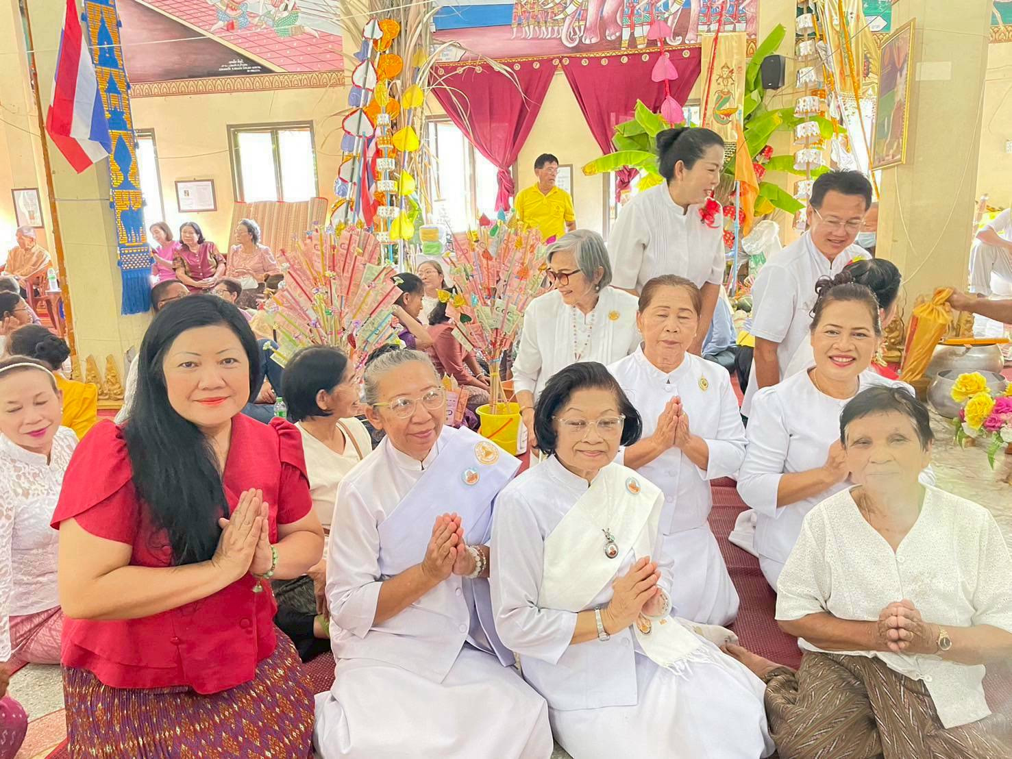 ภาพร่วมพิธีกรรมวัดป่ามิ่งเมือง