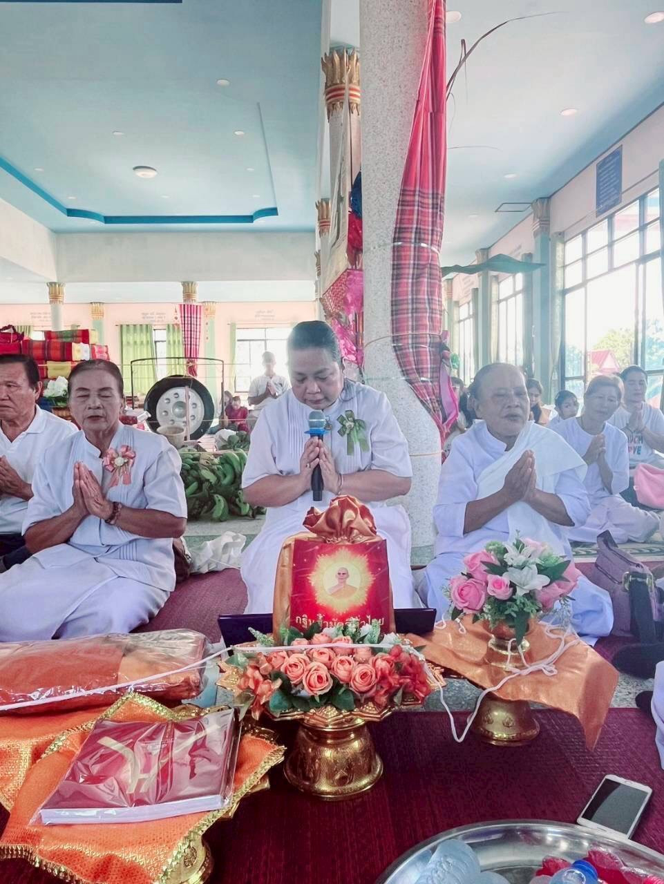 ภาพกล่าวคำถวายกฐินวัดหัวบึงบ้านหัน