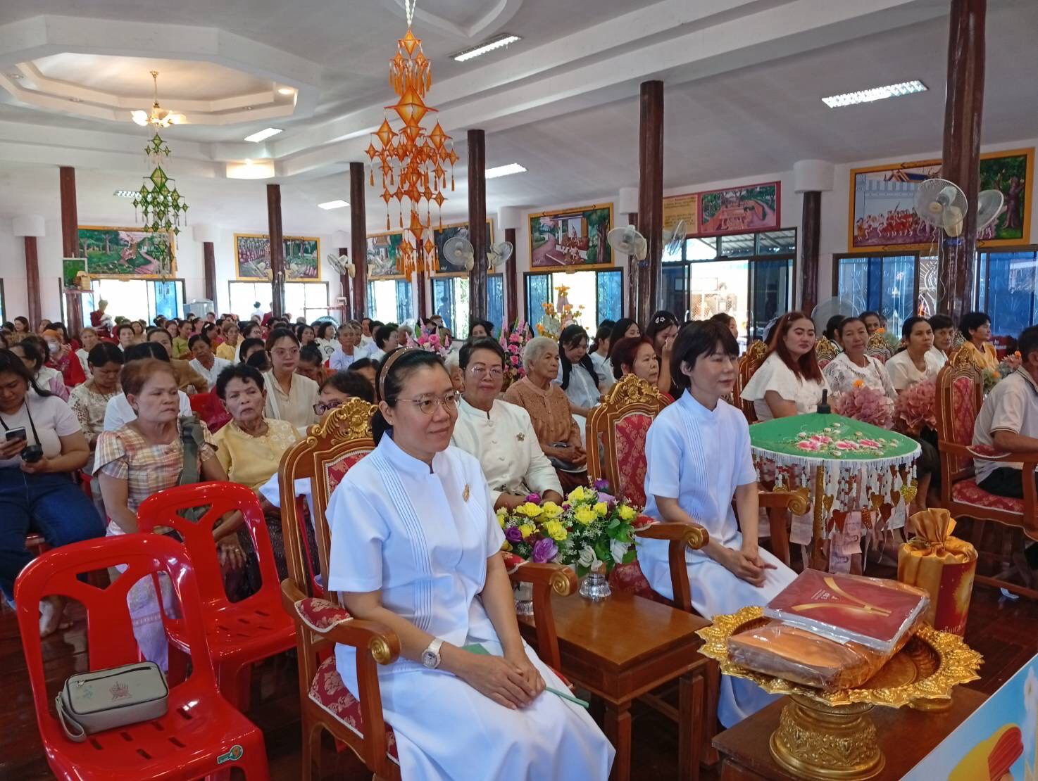 ภาพร่วมพิธีกรรมวัดศรีชมชื่น