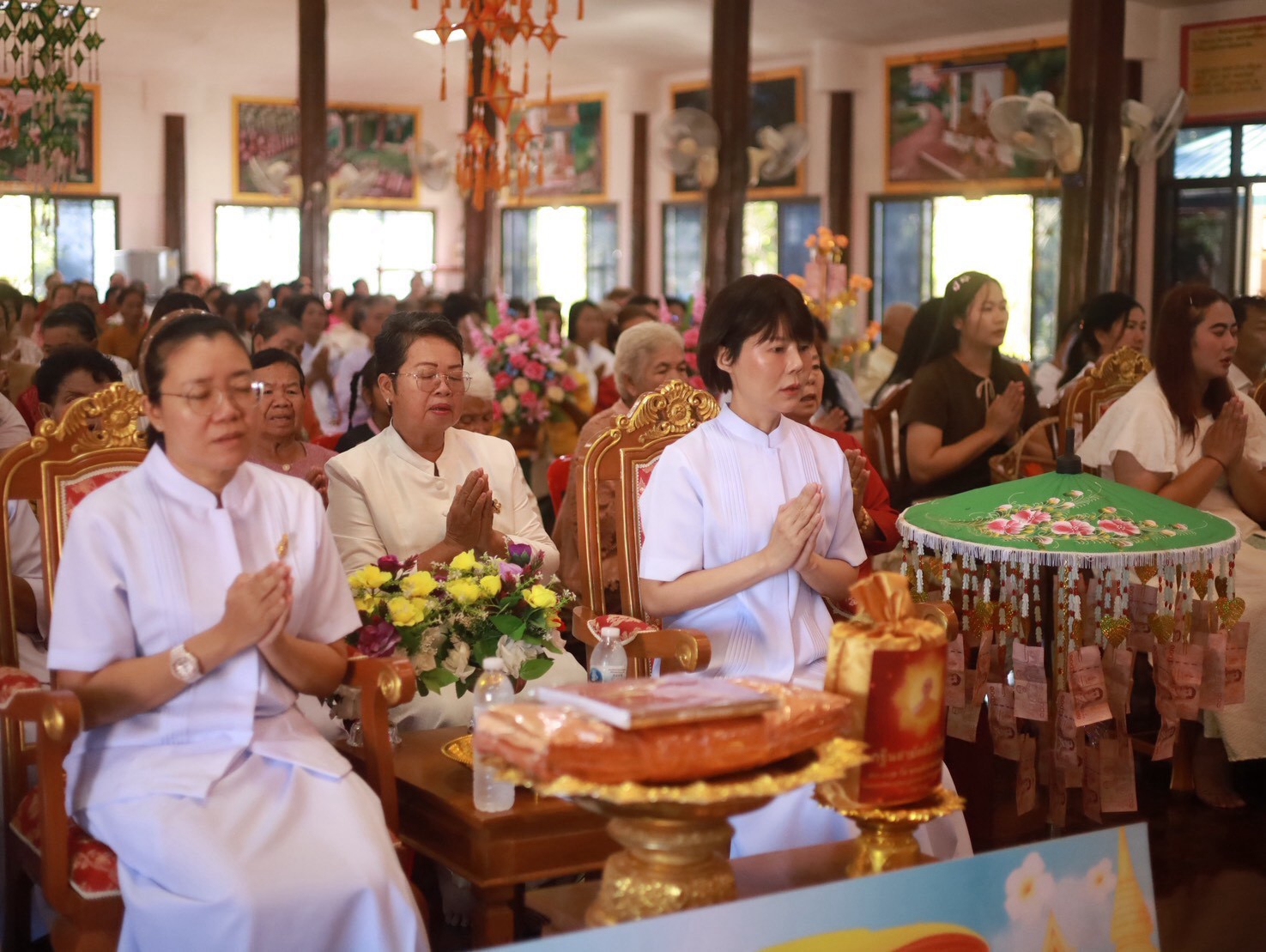 ภาพร่วมพิธีกรรมวัดศรีชมชื่น