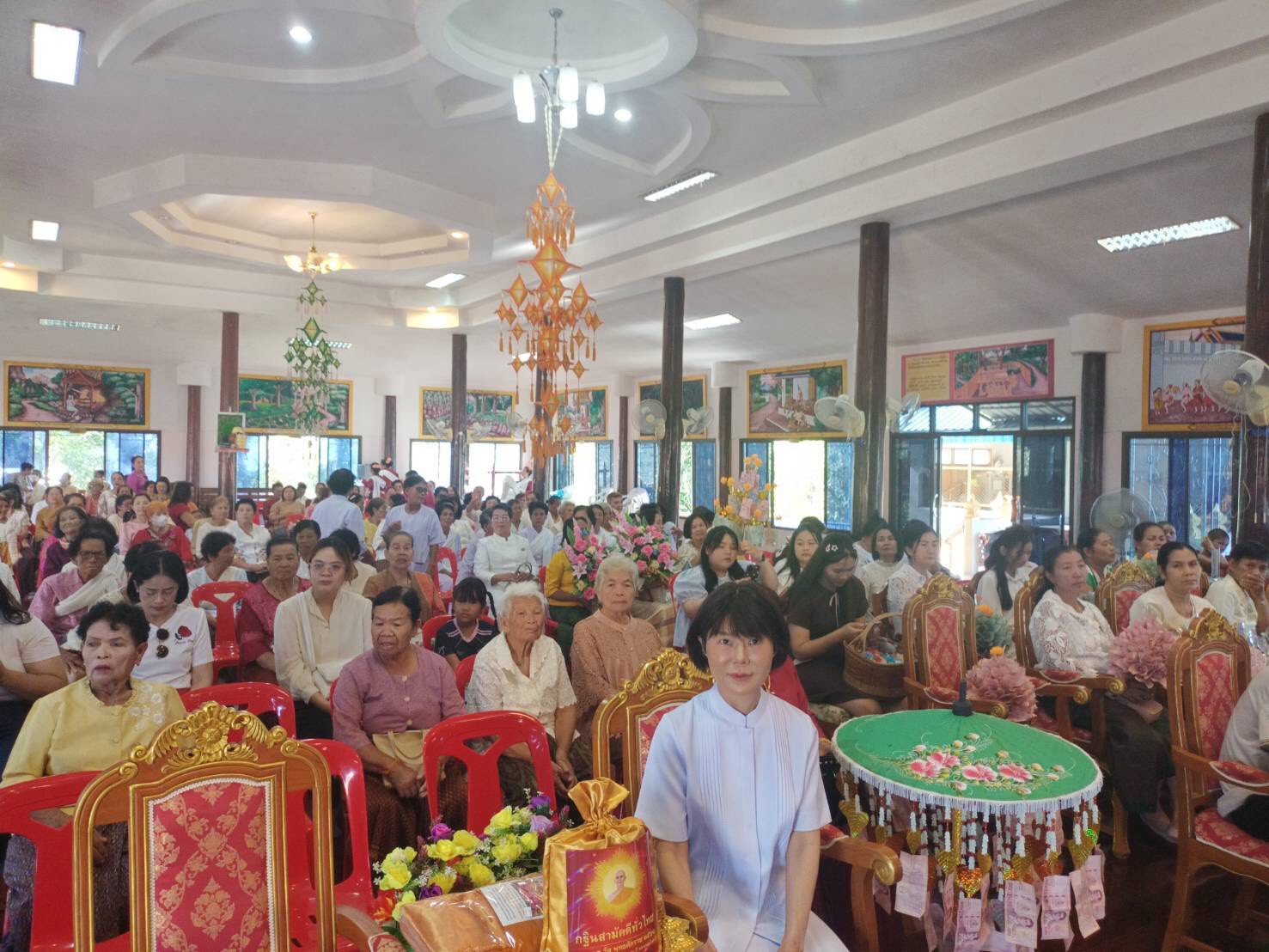 ภาพร่วมพิธีกรรมวัดศรีชมชื่น