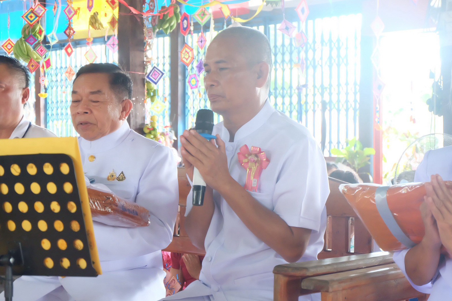 ภาพกล่าวคำถวายกฐินวัดสุภนิมิตร