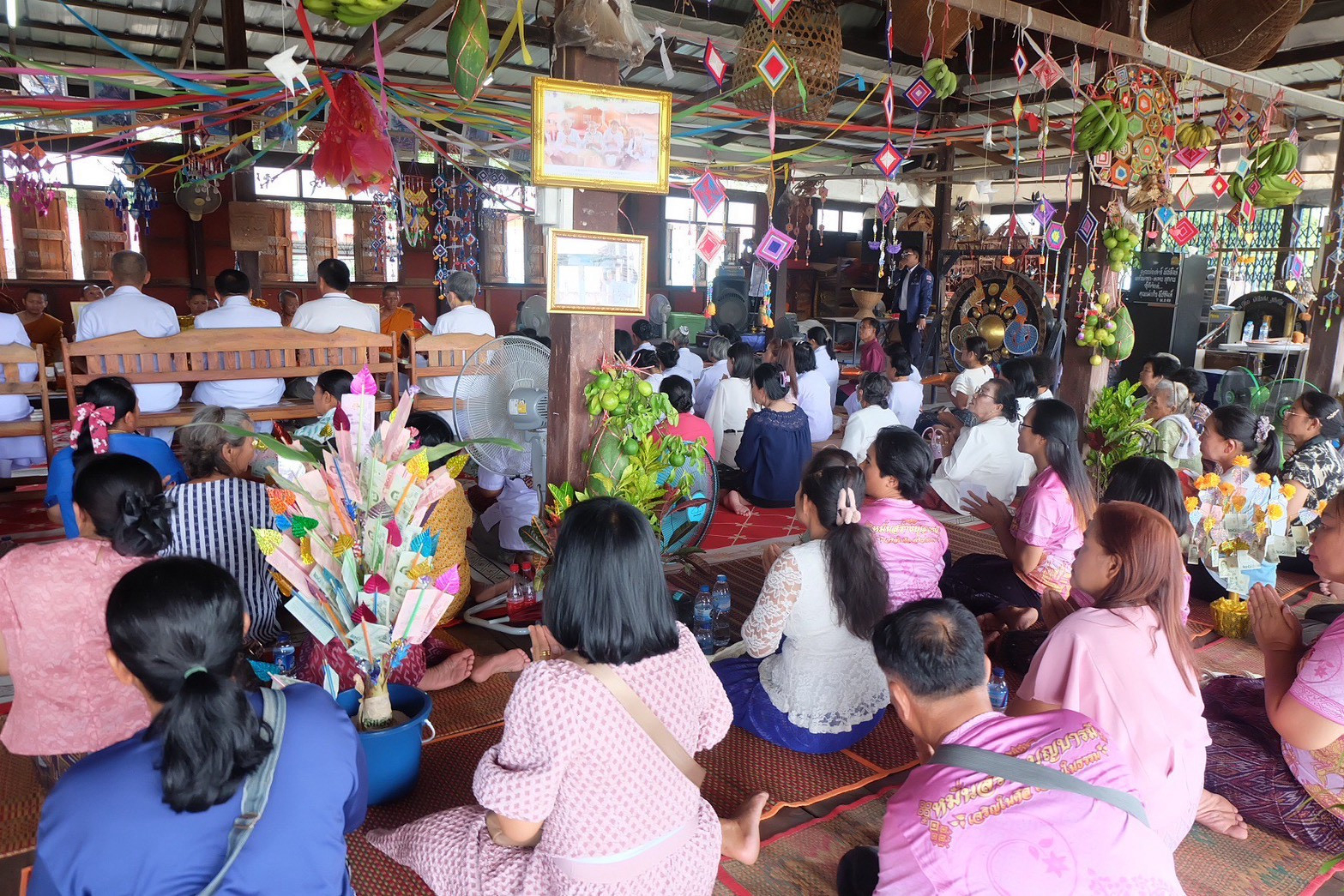 ภาพร่วมพิธีกรรมวัดสุภนิมิตร