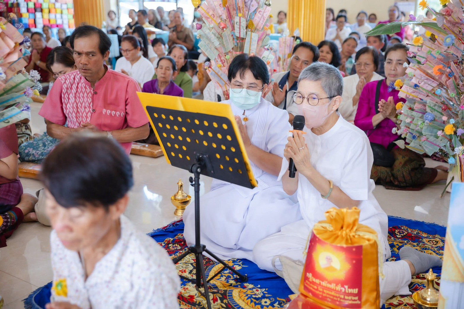 ภาพกล่าวคำถวายกฐินวัดชุมพลบุรี