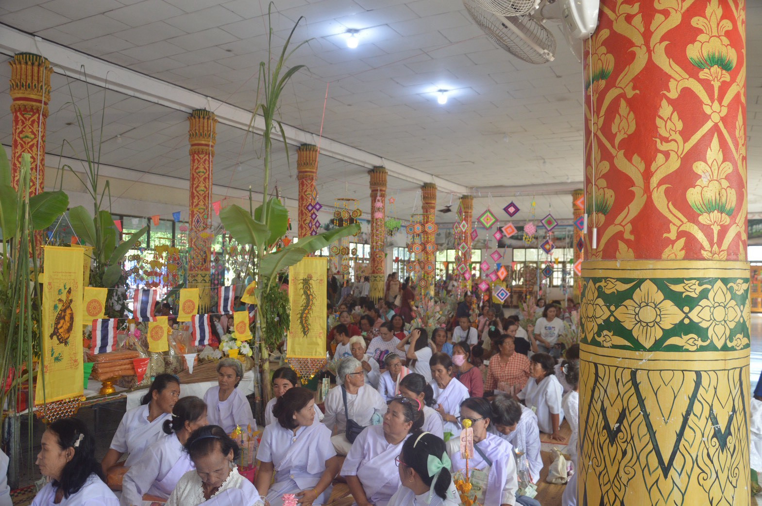 ภาพร่วมพิธีกรรมวัดวาฬุการาม
