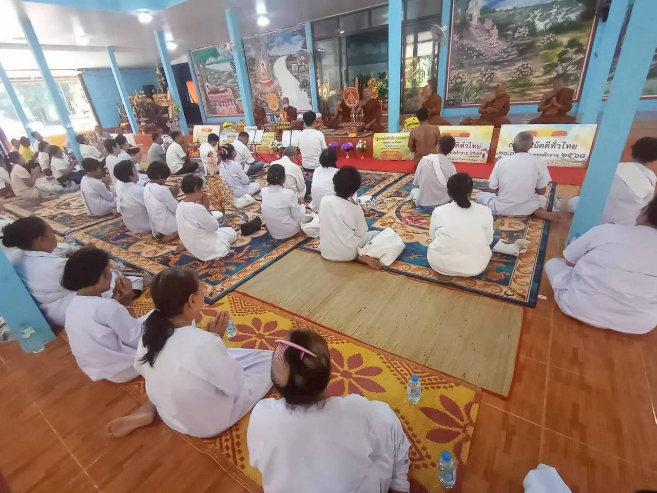 ภาพร่วมพิธีกรรมวัดมุทิตาธรรม