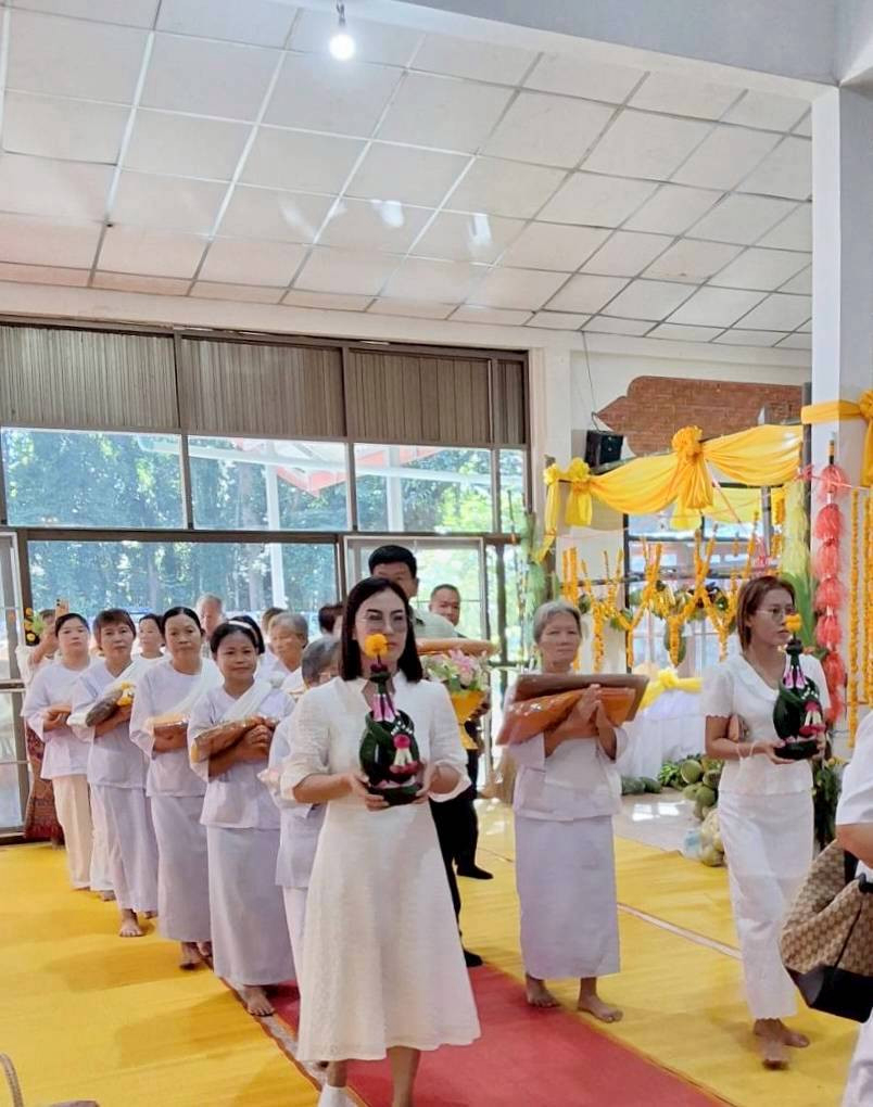 ภาพร่วมพิธีกรรมวัดคำเตย