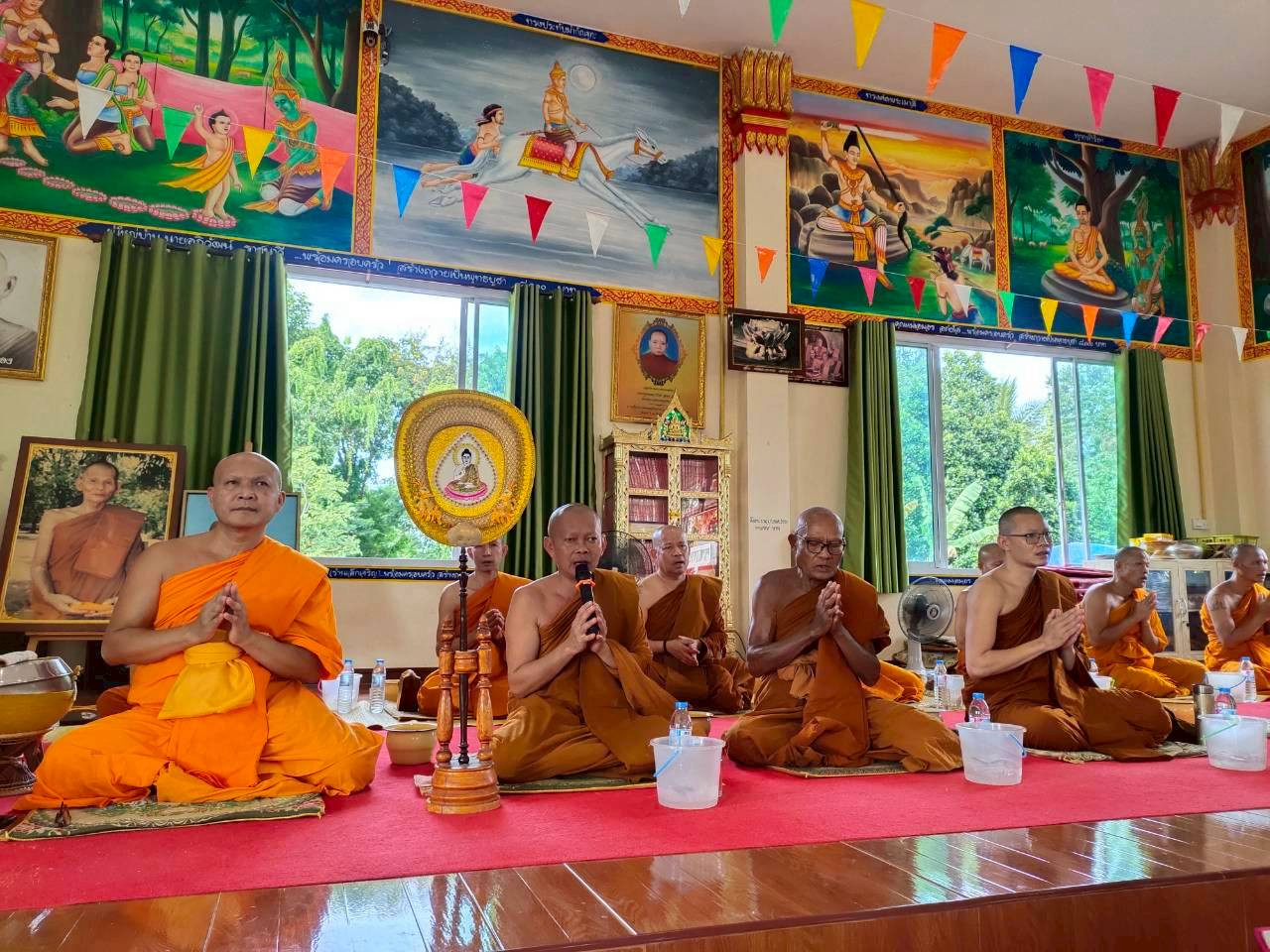 ภาพร่วมพิธีกรรมวัดสิริจันทราวาส