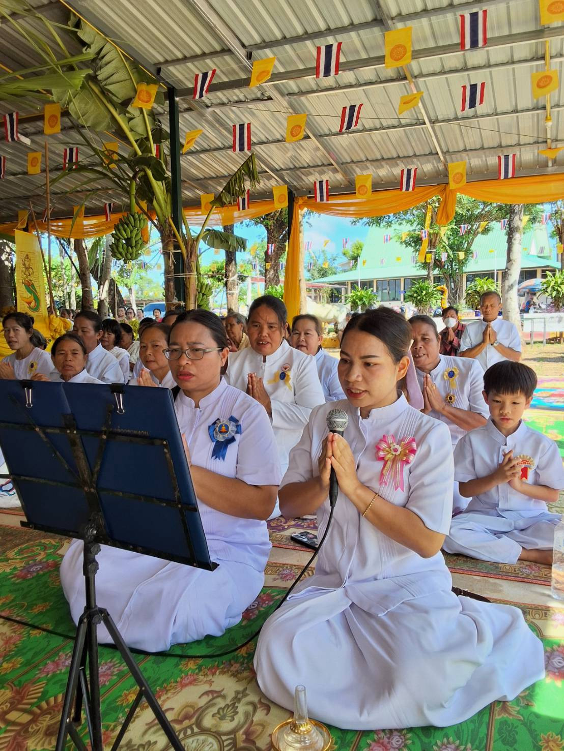 ภาพกล่าวคำถวายกฐินวัดคณิศรธรรมิการาม