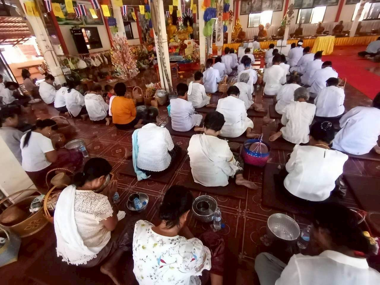 ภาพร่วมพิธีกรรมวัดอรุณวนาราม