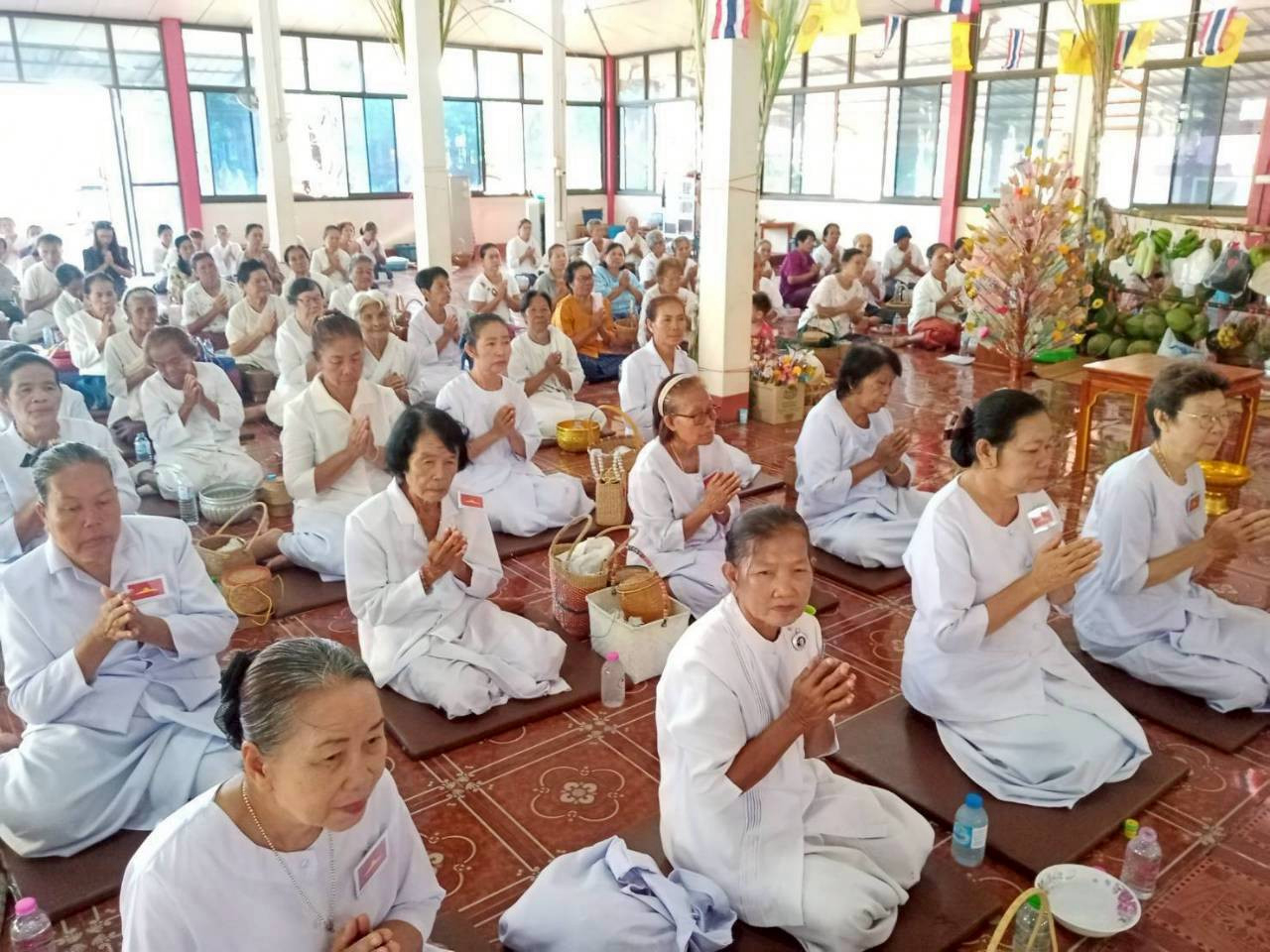 ภาพร่วมพิธีกรรมวัดอรุณวนาราม