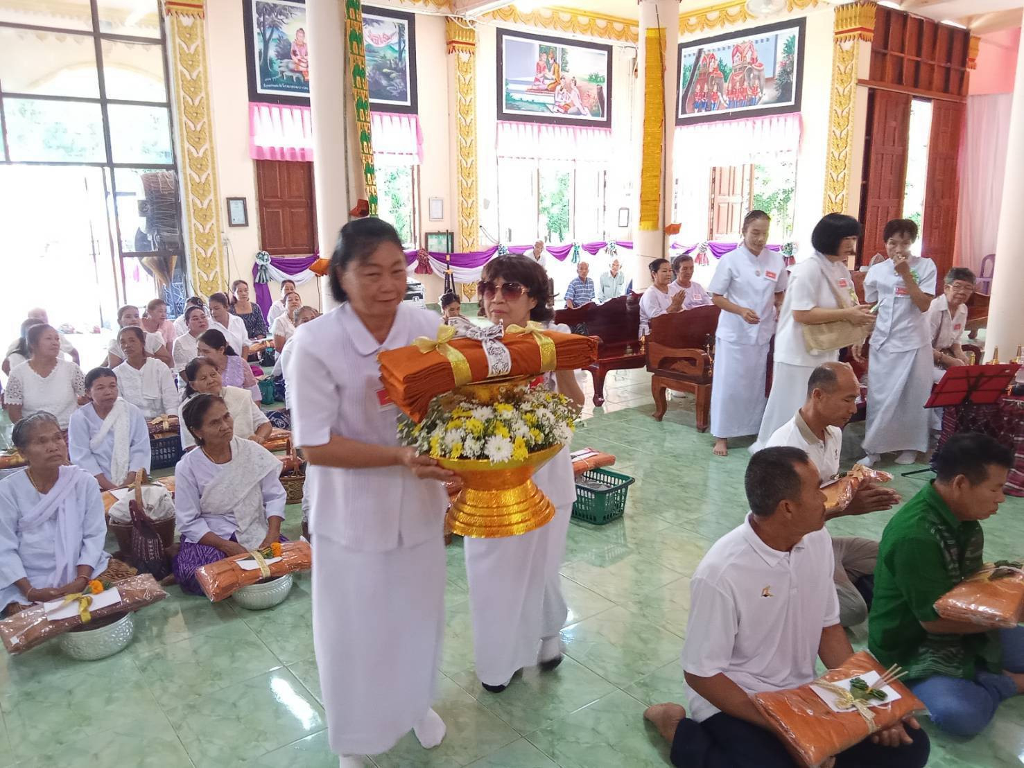 ภาพร่วมพิธีกรรมวัดปราโมทย์อันธวัน