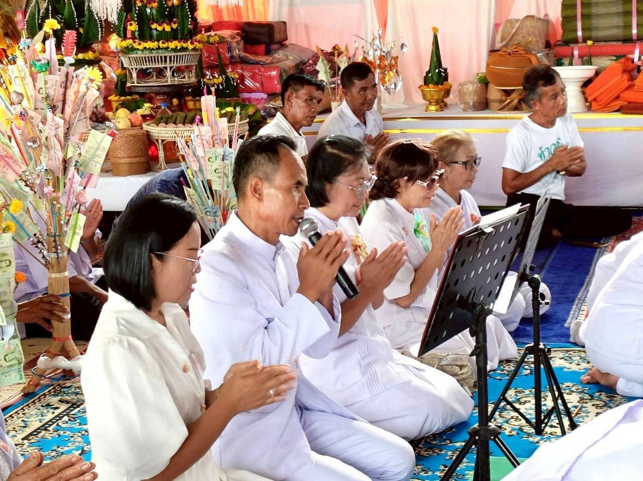 ภาพกล่าวคำถวายกฐินวัดวังโน