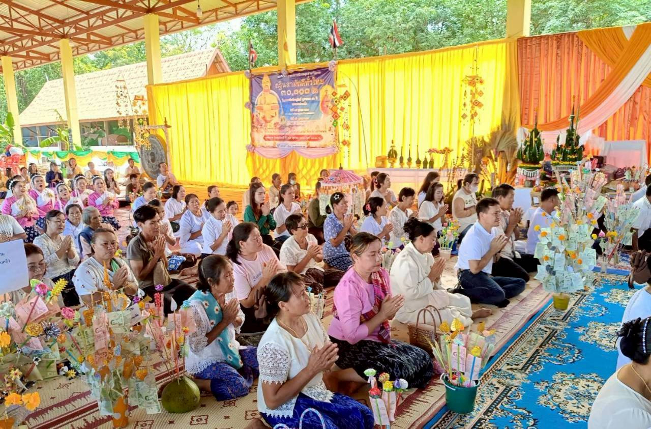 ภาพร่วมพิธีกรรมวัดวังโน