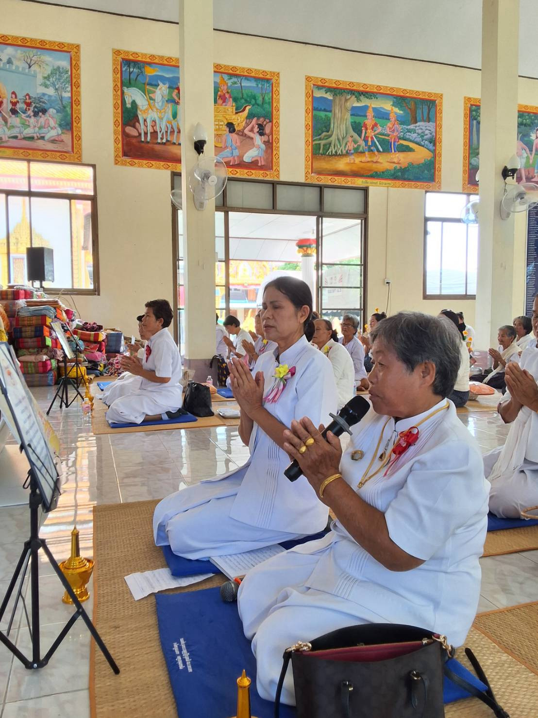 ภาพกล่าวคำถวายกฐินวัดจอมแจ้ง