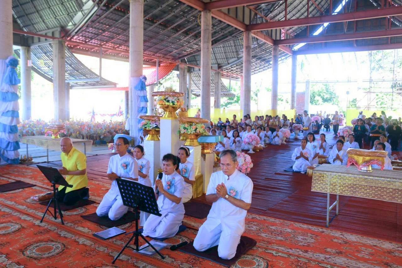 ภาพกล่าวคำถวายกฐินวัดไตรรัตนาราม