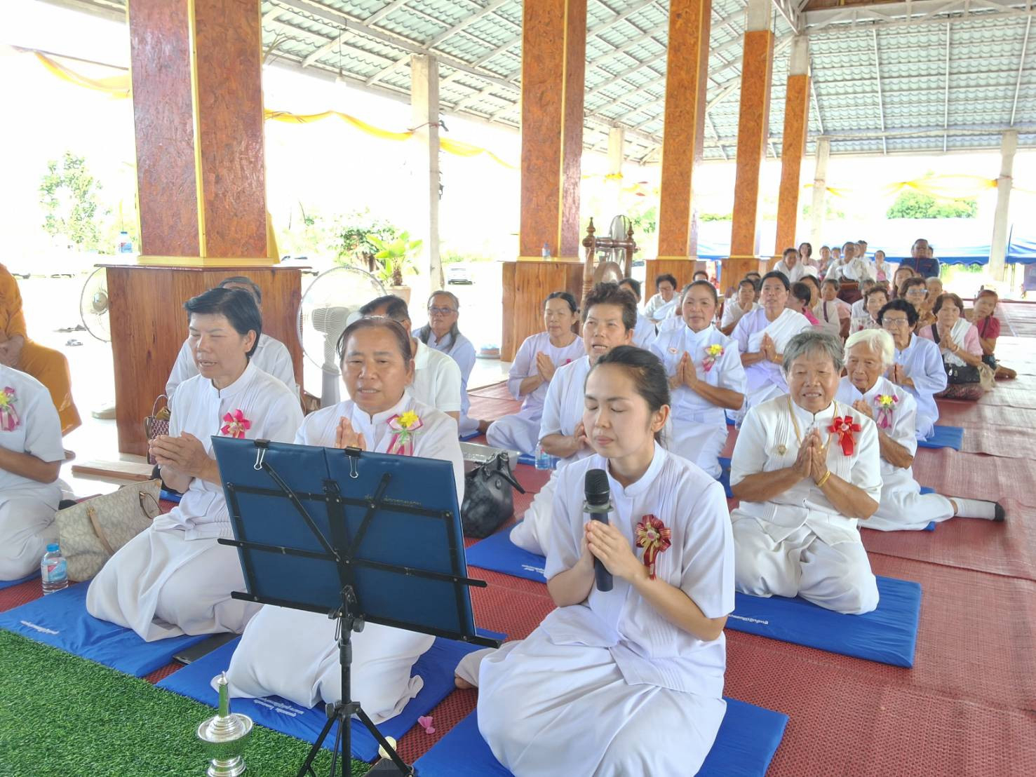 ภาพกล่าวคำถวายกฐินวัดโพนแก้ว