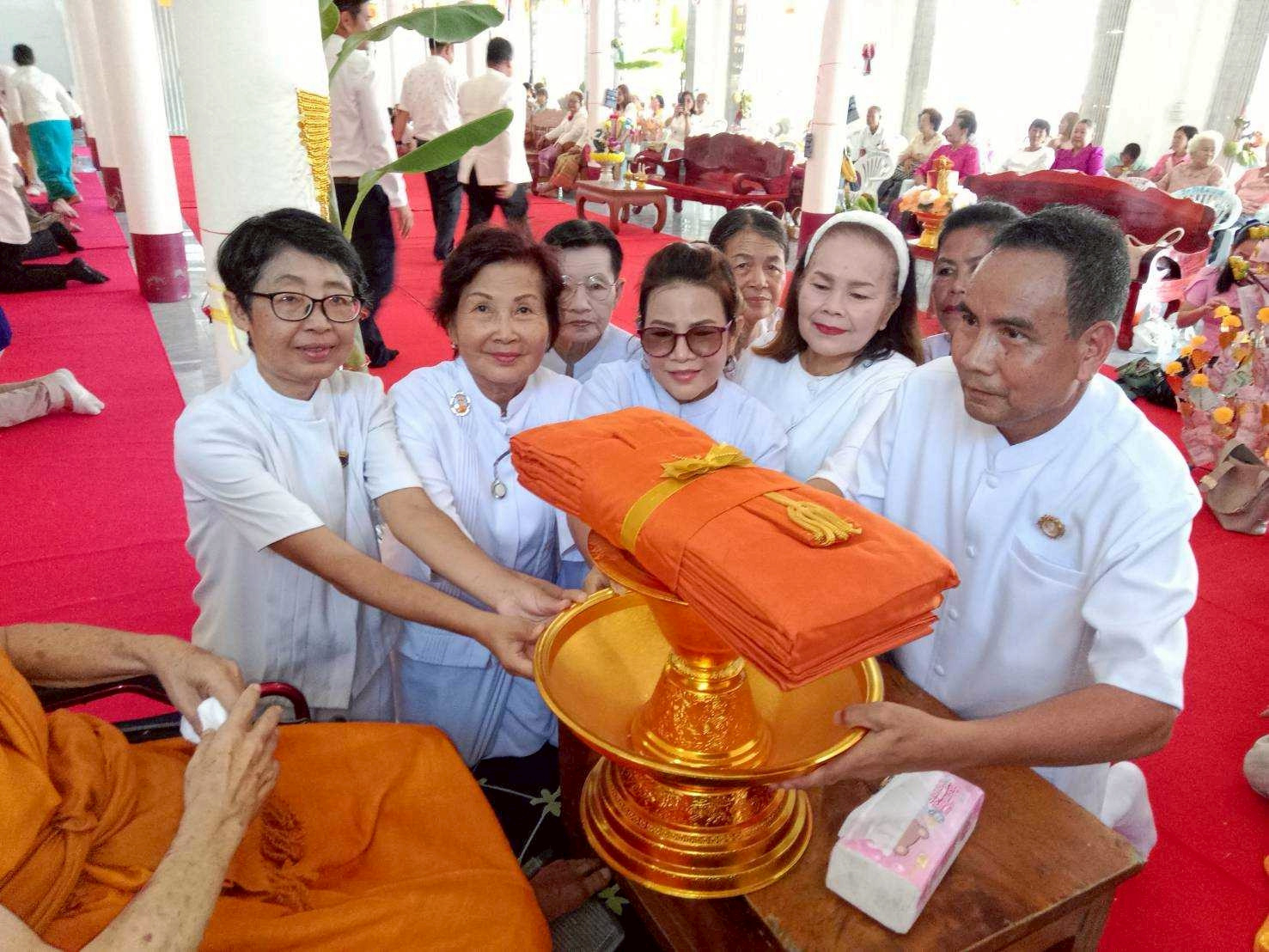 ภาพร่วมพิธีกรรมวัดปัจฉิมาวาส