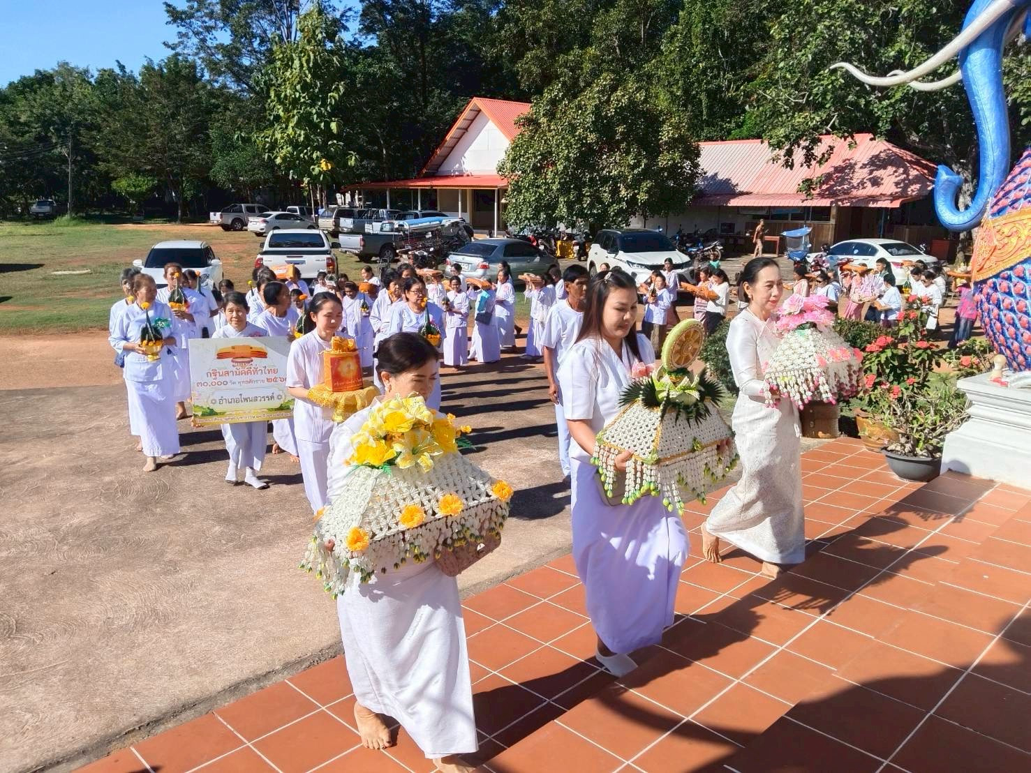 ภาพร่วมพิธีกรรมวัดประชาสามัคคี