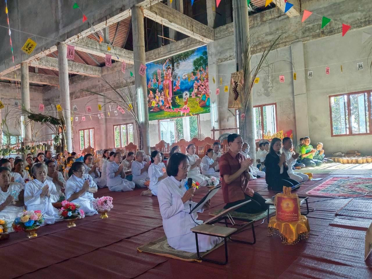 ภาพกล่าวคำถวายกฐินวัดศรีโนนสูง