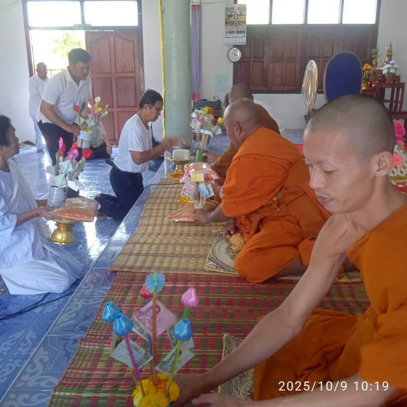 ภาพร่วมพิธีกรรมวัดพันธุธรรมาราม