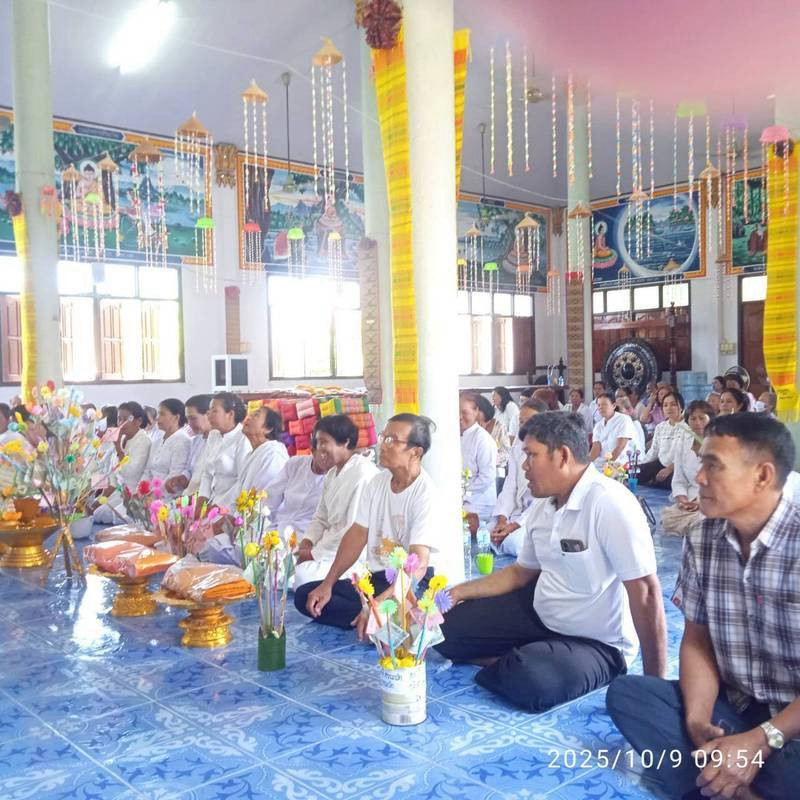 ภาพร่วมพิธีกรรมวัดพันธุธรรมาราม