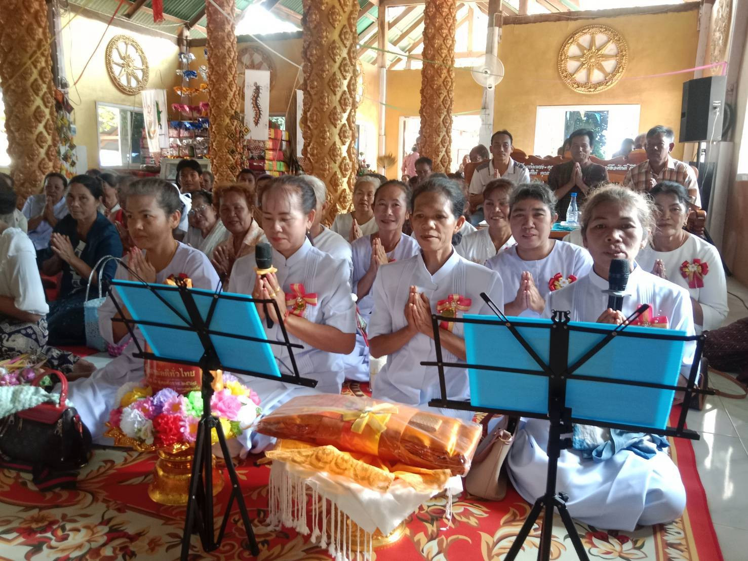 ภาพกล่าวคำถวายกฐินวัดโพธิ์ทอง