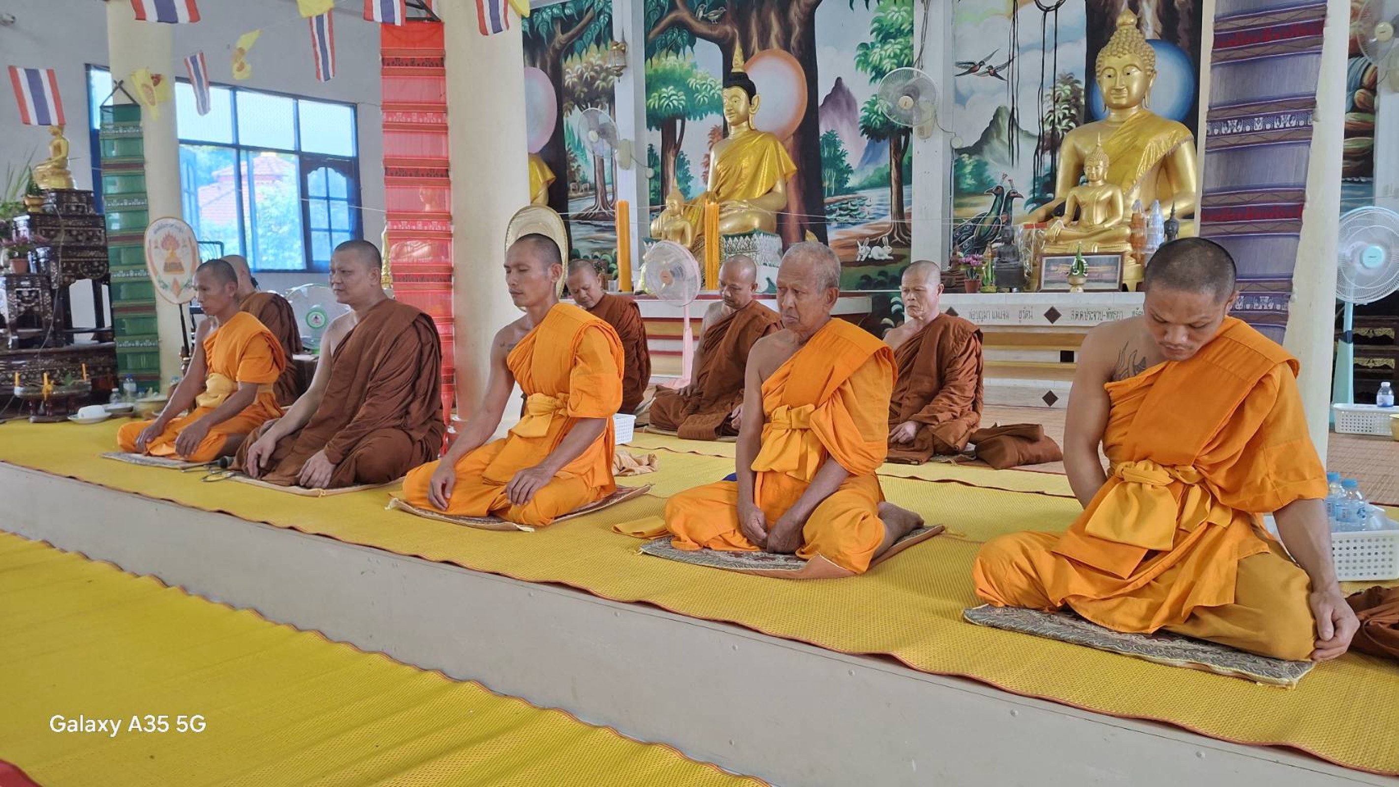 ภาพร่วมพิธีกรรมวัดอรัญญิกาวาส