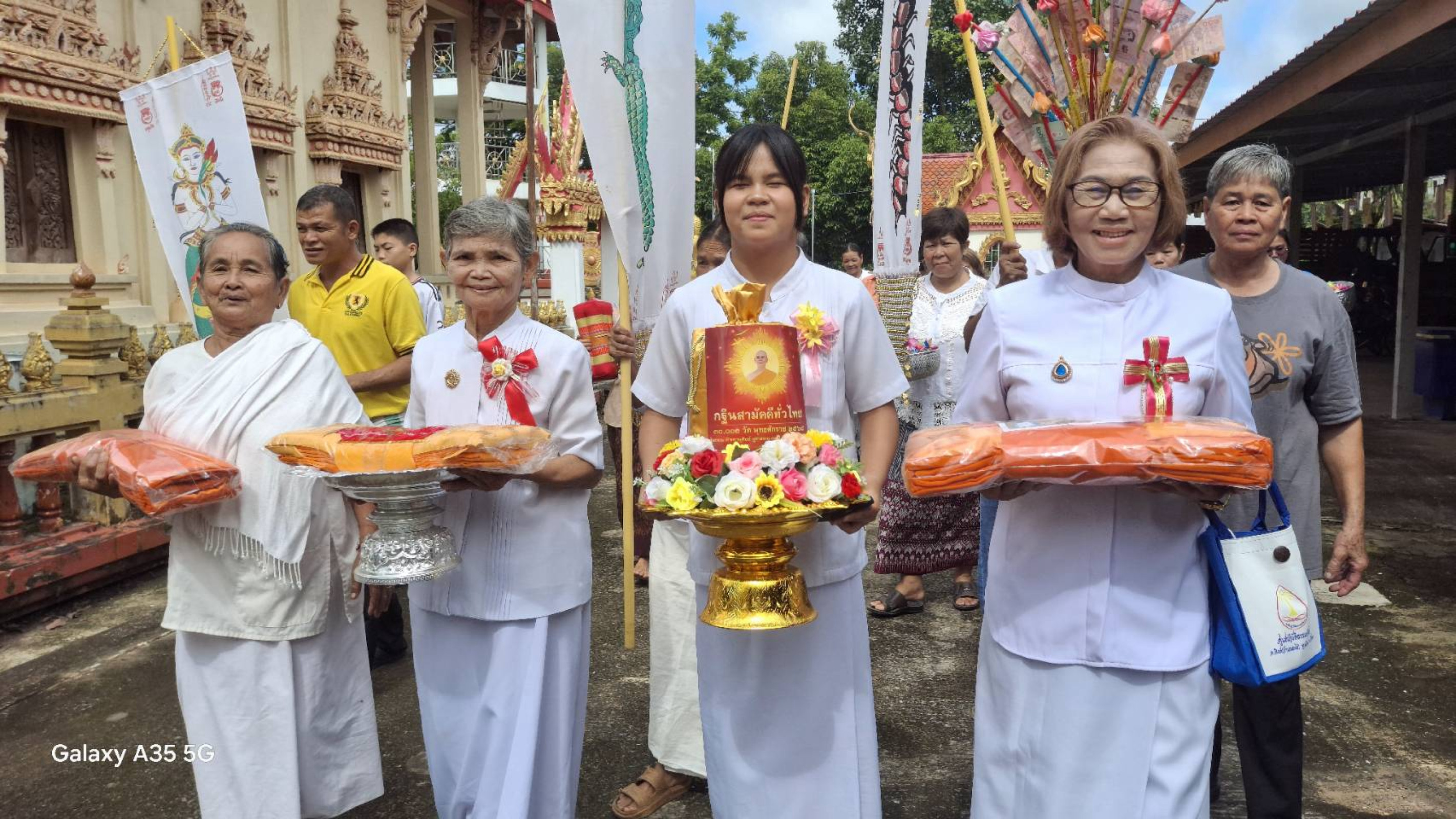 ภาพร่วมพิธีกรรมวัดอรัญญิกาวาส