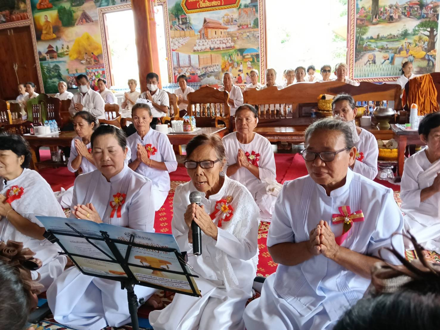 ภาพกล่าวคำถวายกฐินวัดสากลสะแนน