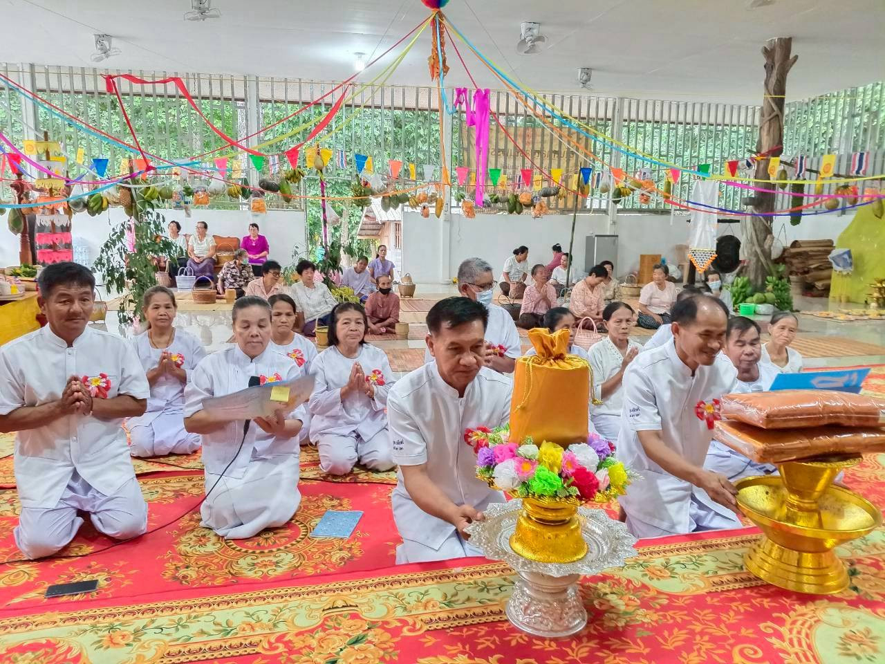 ภาพกล่าวคำถวายกฐินวัดตะเคียนทอง