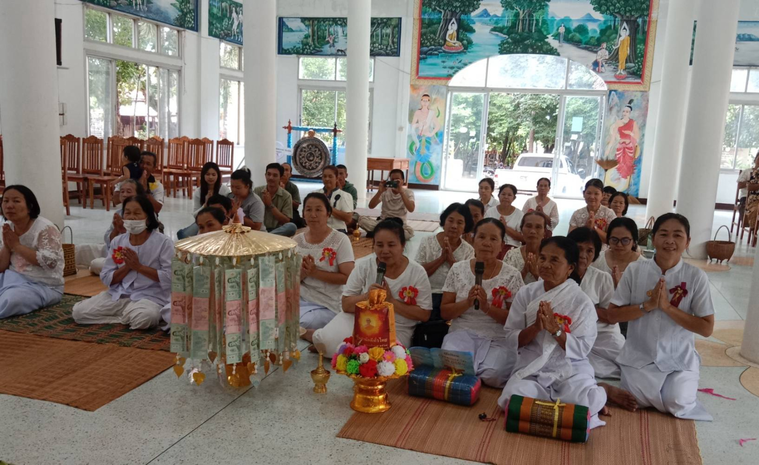 ภาพกล่าวคำถวายกฐินวัดโคกนาโก