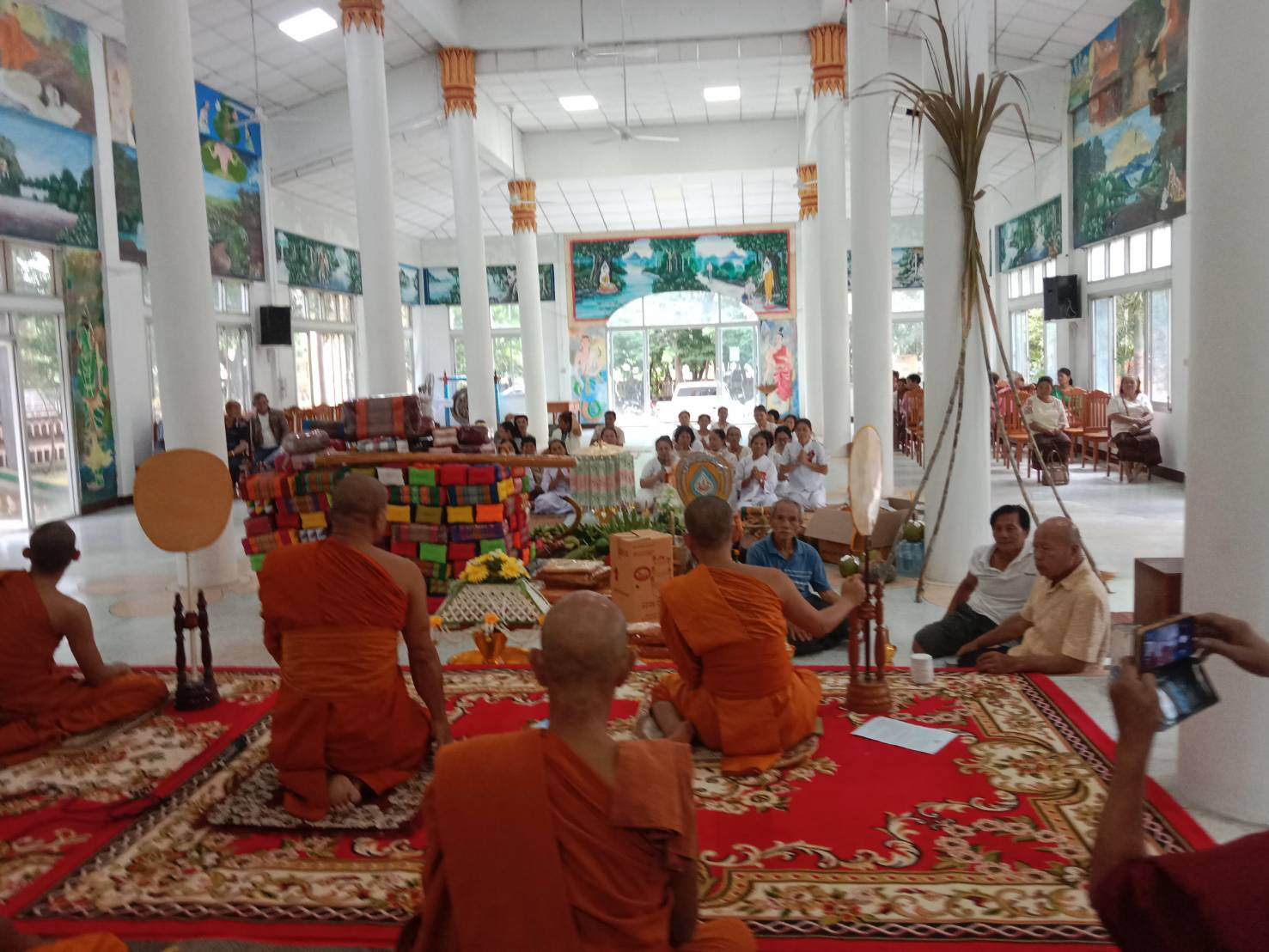 ภาพร่วมพิธีกรรมวัดโคกนาโก